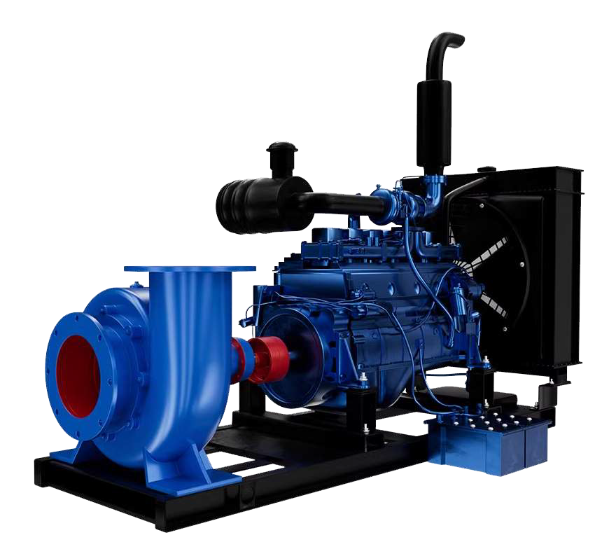 HRZLC/HW柴油机卧式混流泵