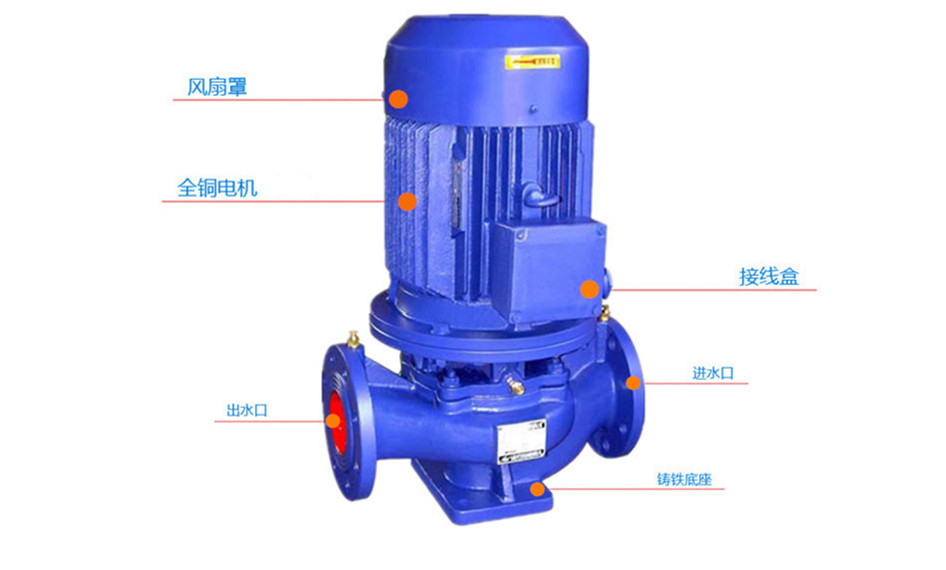 HR ISL系列单级立式管道泵细节